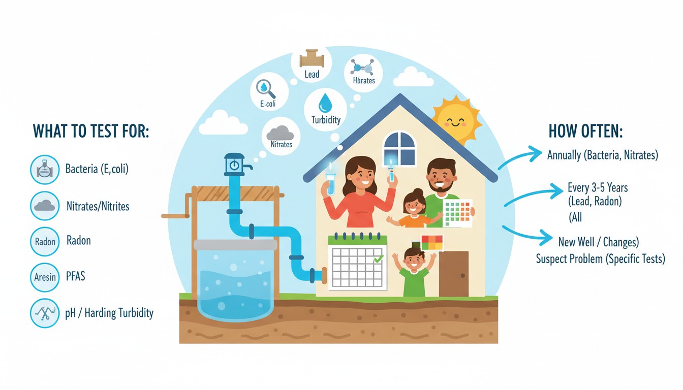 Well Water Testing: What to Test For and How Often